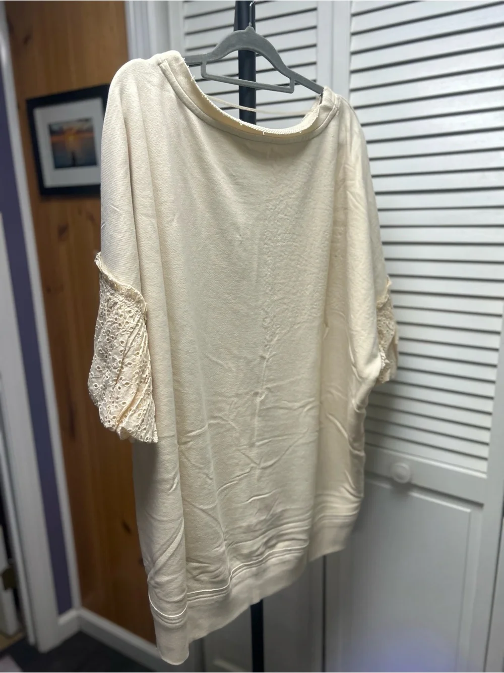 Free people Doily sweatshirt